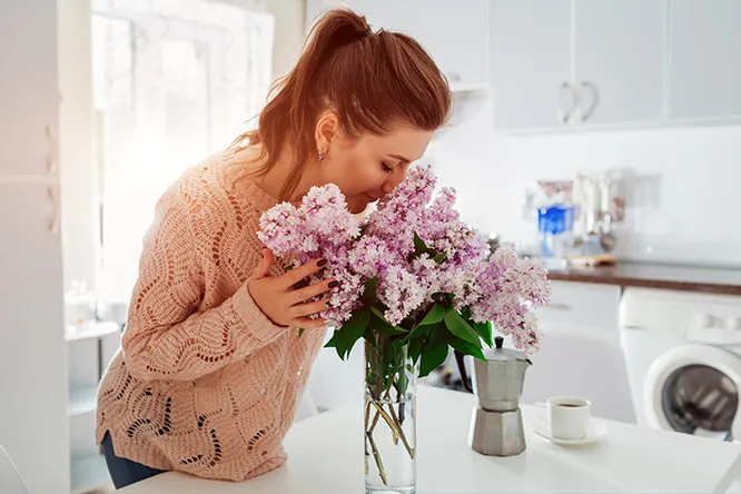 Как сохранить вазу с цветами чистой